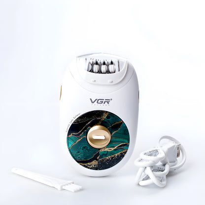 VGR V-706 Professional Rechargeable Electric Epilator for Women – Smooth and Effective Hair Removal