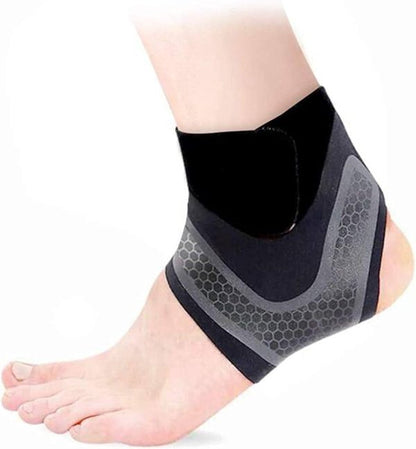 Breathable Right Foot Ankle Brace for Sprained Ankles – Stabilizes Ligaments & Prevents Re-injury, Adjustable Wrap for Men & Women|galeezone|