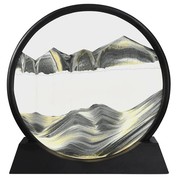 3D Moving Sandscape Lamp | Dynamic Sand Frame