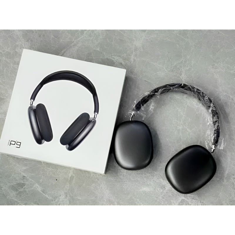 P9 Bluetooth Noise-Cancelling Headphones with Mic for Sports & Gaming