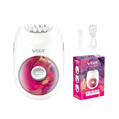 VGR V-706 Professional Rechargeable Electric Epilator for Women – Smooth and Effective Hair Removal