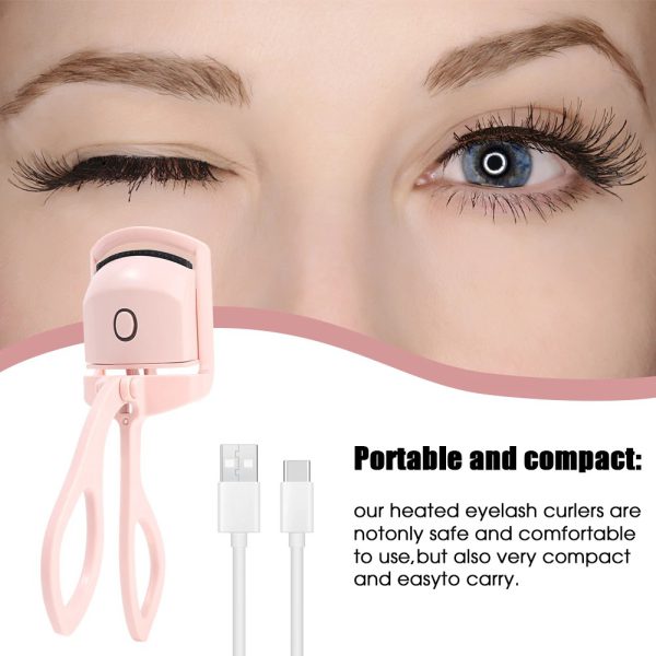 Electric Lash Curler – Heated Eyelash Curler for Long-Lasting Curl and Lift