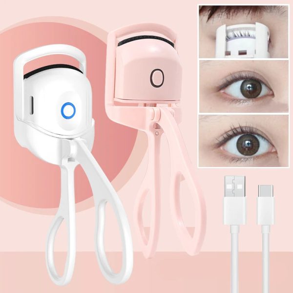 Electric Lash Curler – Heated Eyelash Curler for Long-Lasting Curl and Lift