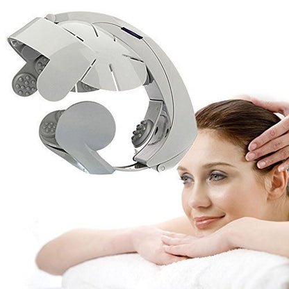 Electromagnetic Electric Head Massager - Digital Vibration Therapy for Stress Relief, Pain Reduction, and Brain Relaxation|galeezone|