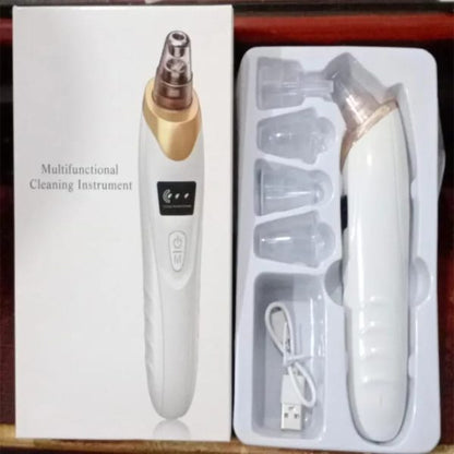 Electric Blackhead Remover & Pore Cleaner – Facial Vacuum Suction for Deep Cleansing & Smooth Skin