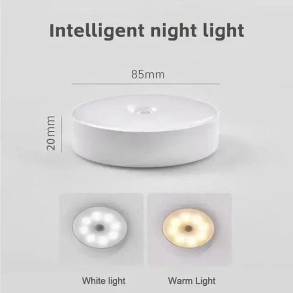 Intelligent Night Light with USB Charging & Wardrobe Storage Function