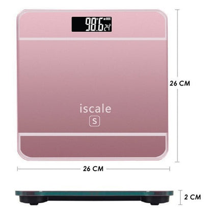 iScale Digital Bathroom Scale – Track Your Weight Effortlessly at Home (Random Color)|galeezone|