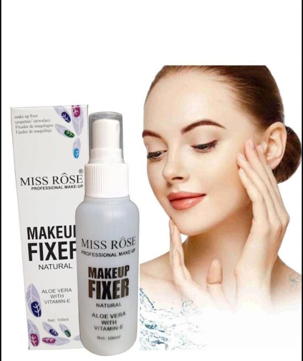 Makeup Fixer Spray – Enriched with Natural Aloe Vera and Vitamin E – Professional Long-Lasting Makeup Setting Spray