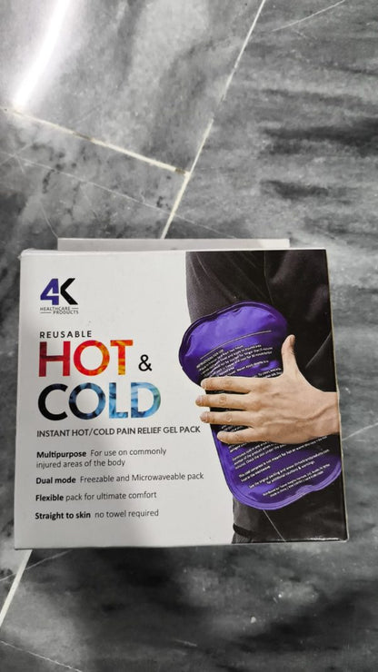 Versatile Hot & Cold Gel Pack – Flexible Physiotherapy Therapeutic Relief Pack