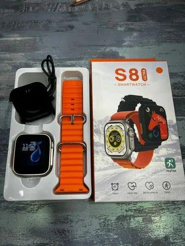 S8 Ultra Bluetooth Smartwatch for Men & Women - Stylish, Multi-Function Wearable (Random Color)|galeezone|