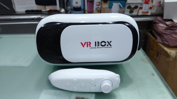 VR Box – 3D Virtual Reality Headset with Remote | Adjustable Head Strap for Phone|galeezone|